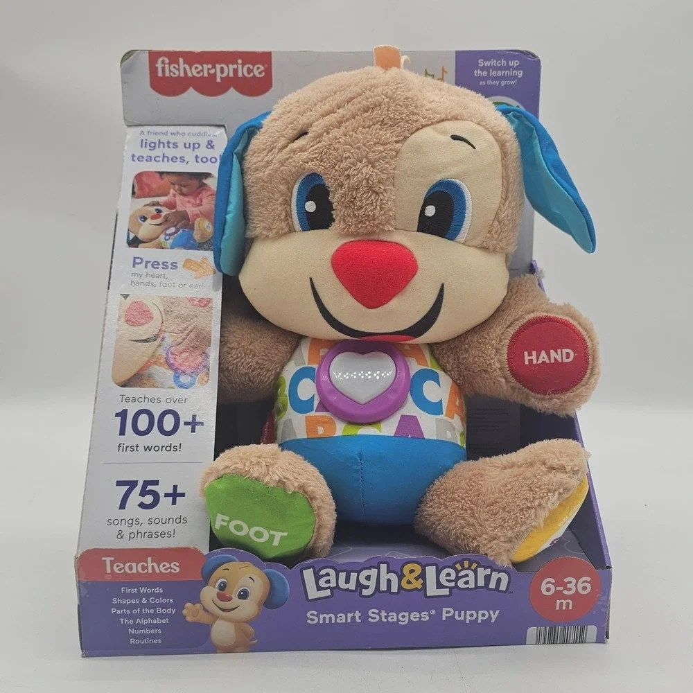 Fisher Price Laugh and Learn Smart Stages Puppy 75+ songs, sounds &phrases